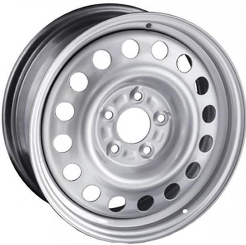 Штампованный стальной диск Trebl 9685 Silver 6,5x16 5x120 ET51 D65,1