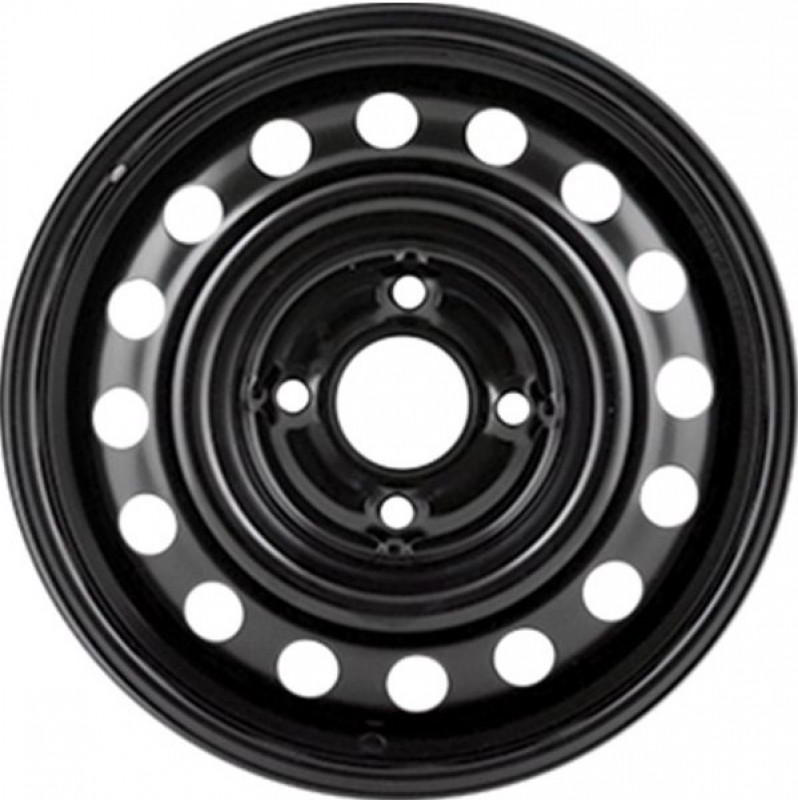 Штампованный стальной диск Trebl X40003 Black 6,0x15 4x100 ET40 D56,6