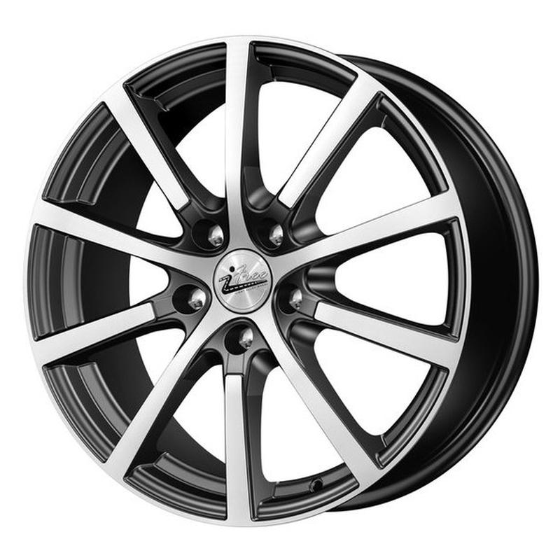 Литой колесный диск iFree Big Byz KC680 блэк джек 7,0x17 5x108 ET50 D63,3