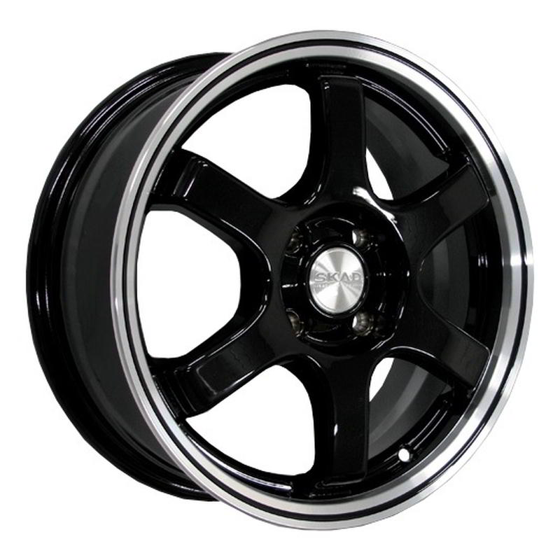 Литой колесный диск Skad Киото Антрацит алмаз 6,0x15 4x100 ET38 D67,1