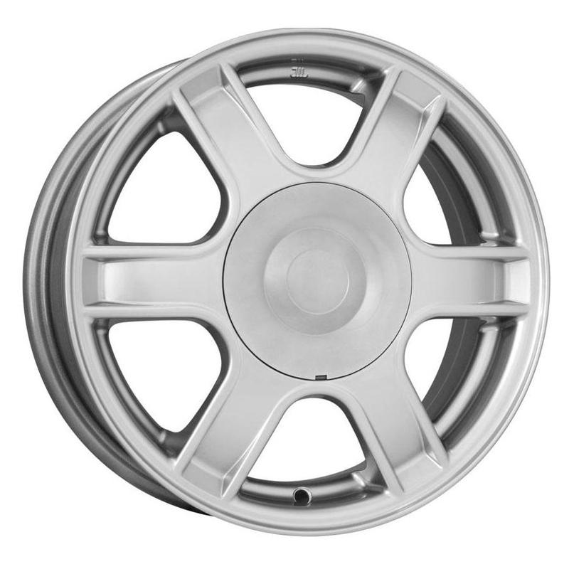 Литой колесный диск K&K КС576 Logan сильвер 5,5x14 4x100 ET43 D60,1
