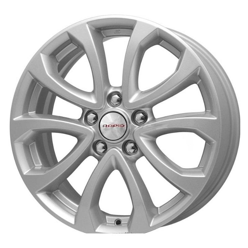 Литой колесный диск K&K КС623 Juke сильвер 7,0x17 5x114,3 ET47 D66,1