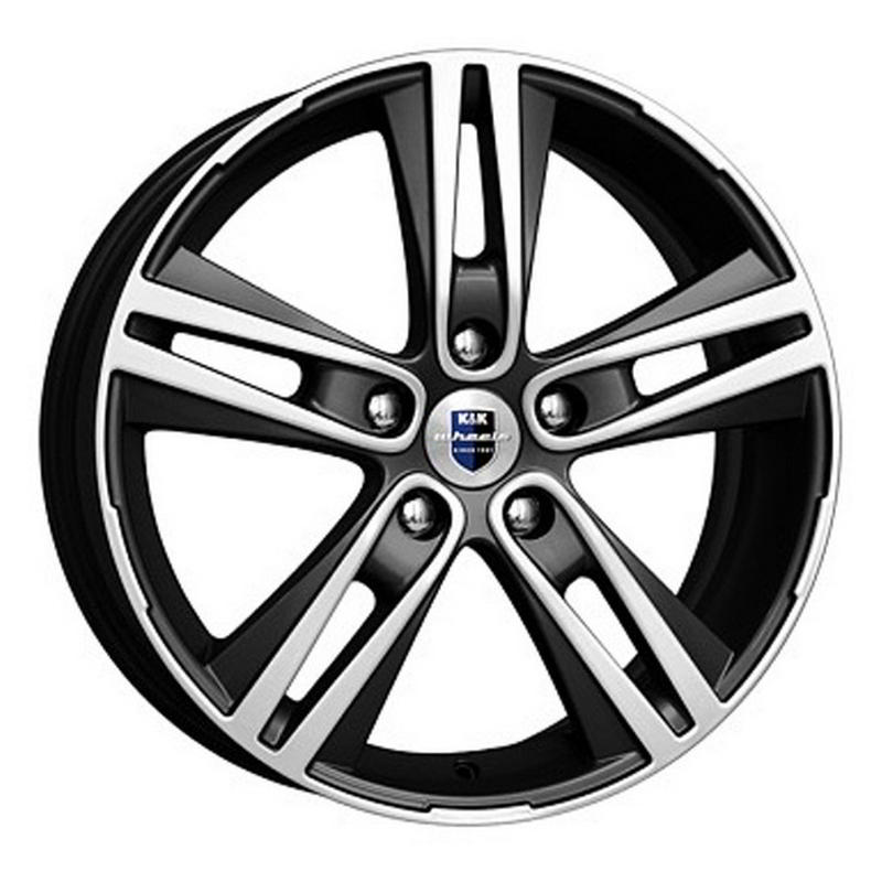 Литой колесный диск K&K КС721 Прайм алмаз черный 6,5x17 5x114,3 ET50 D60,1