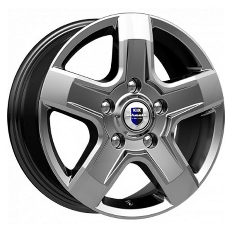 Литой колесный диск K&K КС746 Эллада дарк платинум 6,5x16 5x112 ET50 D57,1
