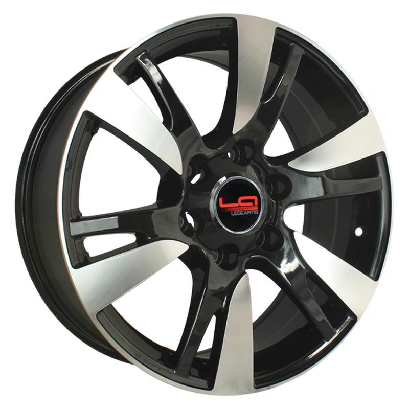 Литой колесный диск Toyota Replica TY76 BKF 7,5x18 6x139,7 ET25 D106,1