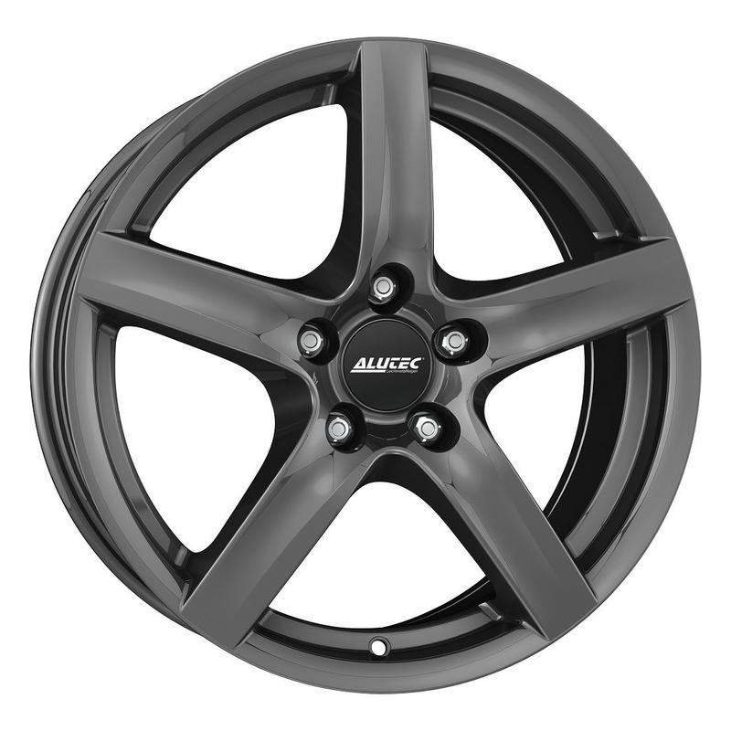 Литой колесный диск Alutec Grip graphite 6,0x15 4x100 ET46 D54,1