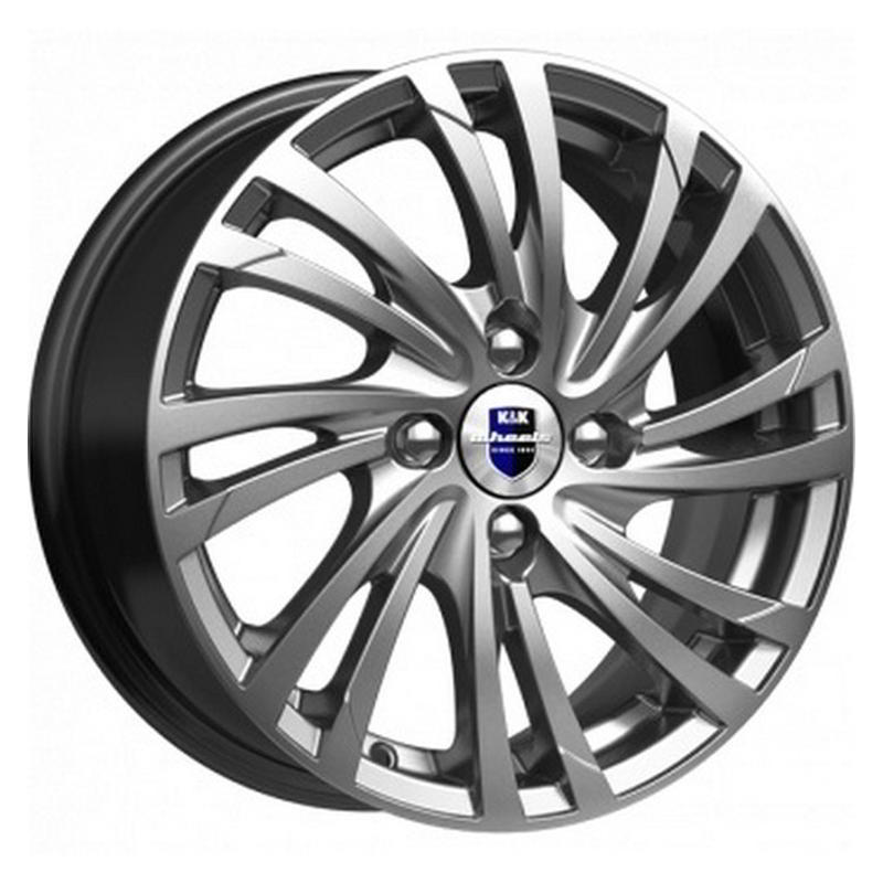 Литой колесный диск K&K КС643 Мейола дарк платинум 6,0x15 4x100 ET46 D54,1