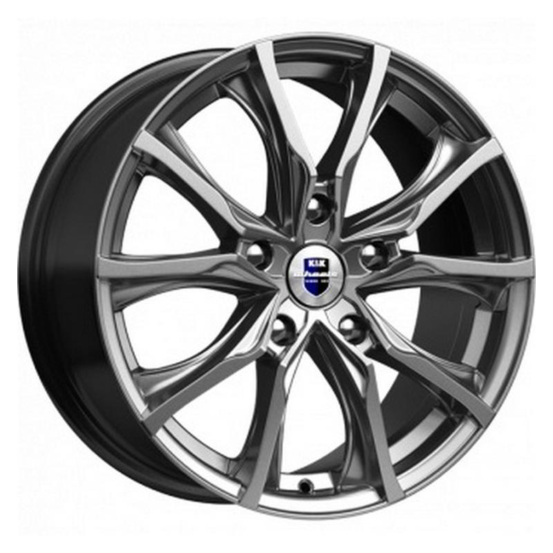 Литой колесный диск K&K КС697 Twist дарк платинум 7,5x17 5x112 ET47 D57,1