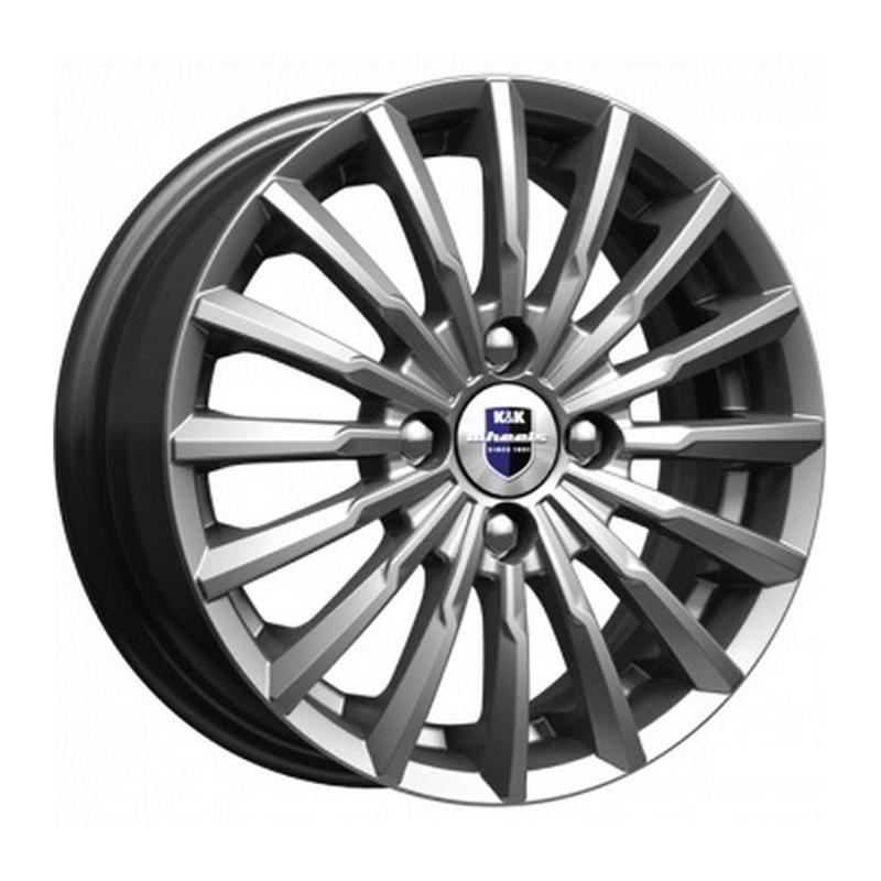 Литой колесный диск K&K КС641 Акцент дарк платинум 5,5x14 4x100 ET39 D67,1