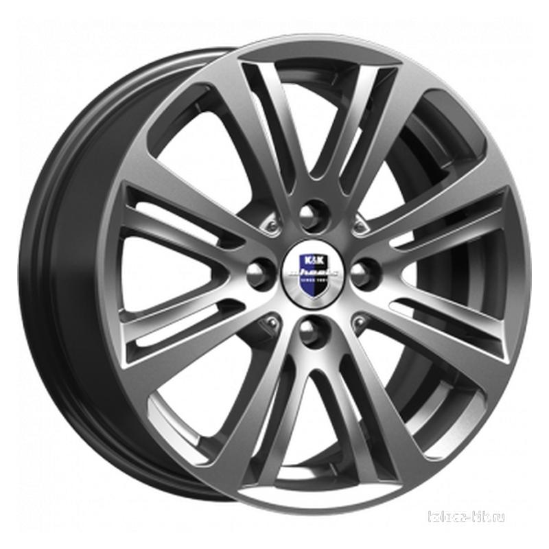 Литой колесный диск K&K КС653 Беринг дарк платинум 5,5x14 4x100 ET38 D67,1