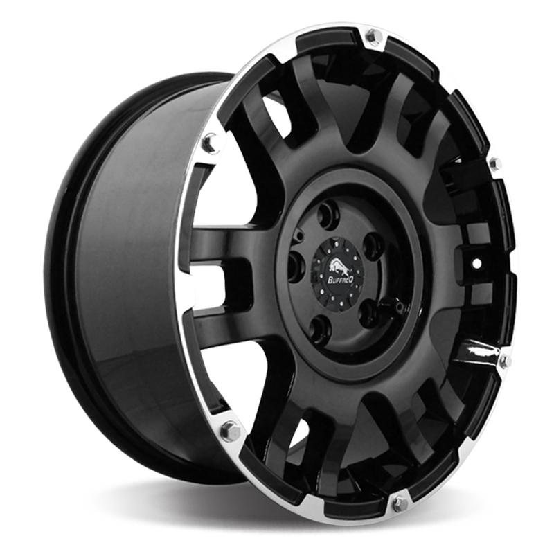 Литой колесный диск Buffalo BW-004 Gloss Black Machined Face 9,0x20 5x150 ET35 D110,1