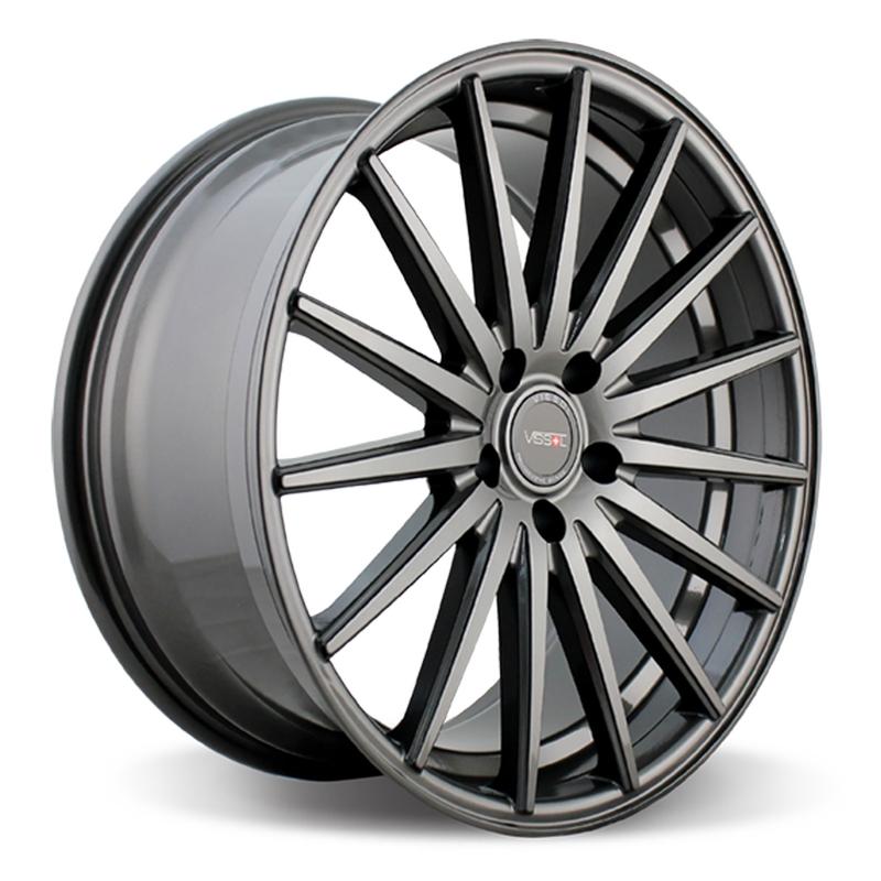 Литой колесный диск Vissol V-002 Gloss Graphite 8,5x19 5x120 ET40 D74,1
