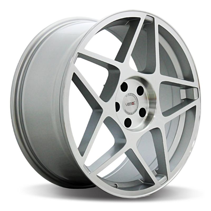 Литой колесный диск Vissol V-008 Silver Cut 9,0x20 5x114,3 ET32 D73,1