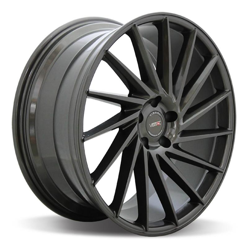 Литой колесный диск Vissol V-305L Gloss Graphite 9,0x20 5x112 ET32 D66,6