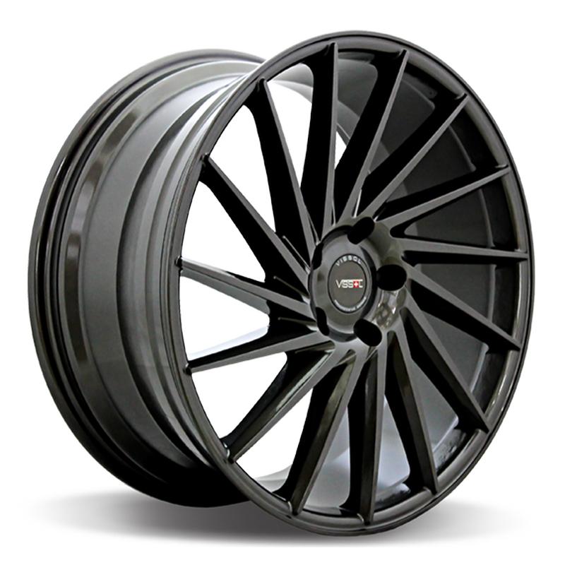 Литой колесный диск Vissol V-305R Gloss Graphite 9,0x20 5x114,3 ET20 D73,1