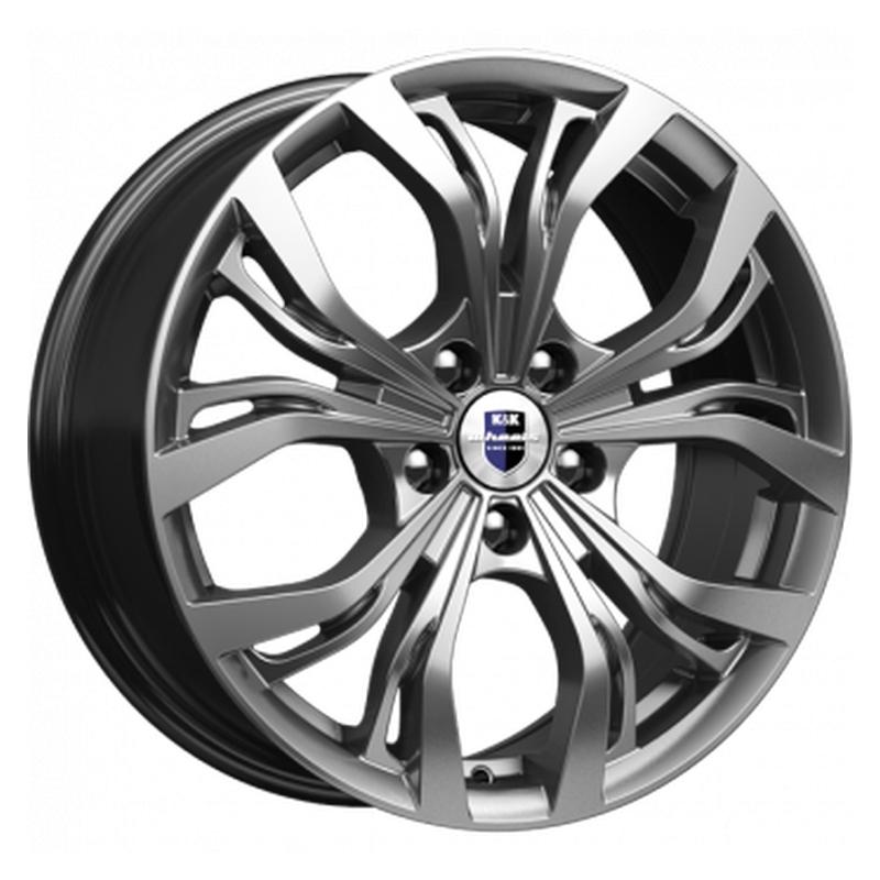 Литой колесный диск K&K КС705 Аламида дарк платинум 7,0x17 5x100 ET38 D67,1