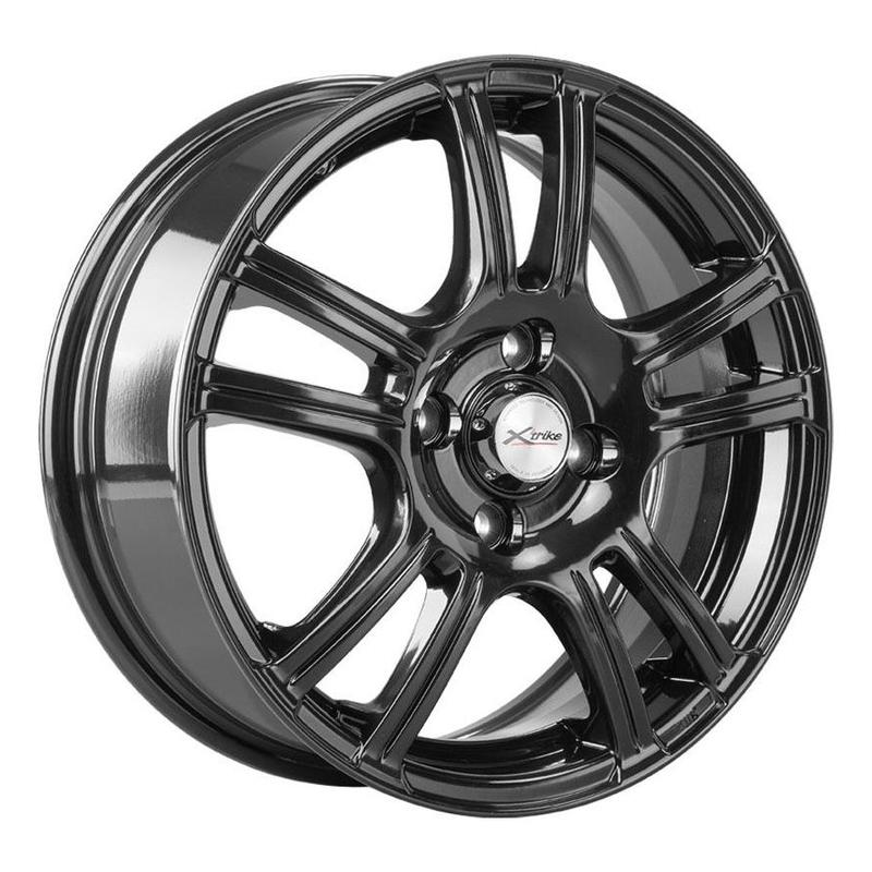 Литой колесный диск X-trike X-105 BK 6,0x15 4x114,3 ET44 D67,1