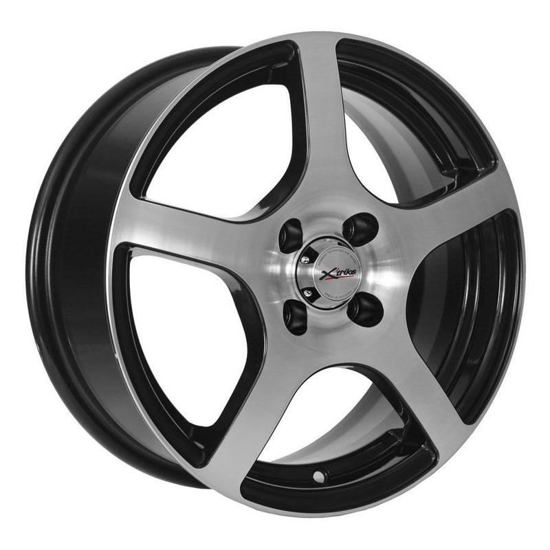 Литой колесный диск X-trike X-118 BKFP 6,0x15 4x100 ET45 D67,1