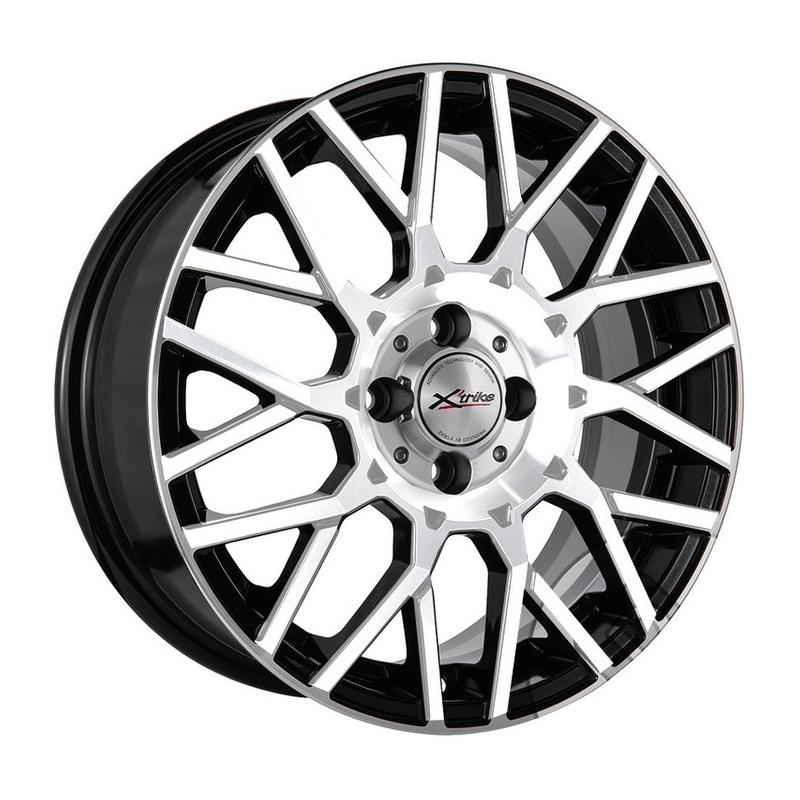 Литой колесный диск X-trike X-125 BKFP 6,5x16 4x100 ET48 D54,1