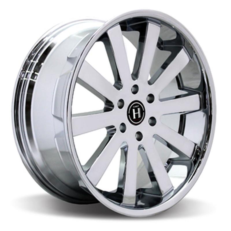 Литой колесный диск Harp Y-10 Chrome 9,5x22 6x139,7 ET30 D78,1