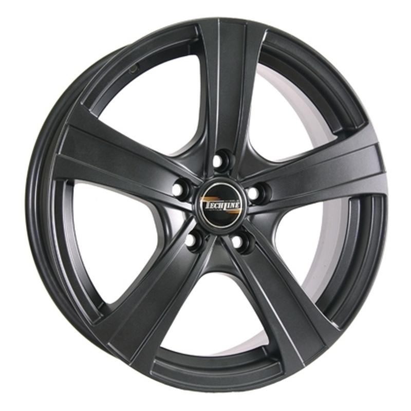 Литой колесный диск TechLine 719 BLM 7,0x17 5x114,3 ET46 D67,1
