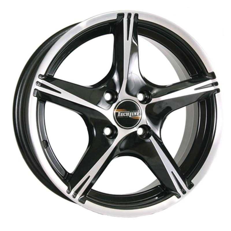Литой колесный диск TechLine 528 BD 6,0x15 4x100 ET32 D60,1