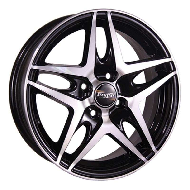 Литой колесный диск TechLine 530 BD 6,0x15 4x100 ET39 D56,6