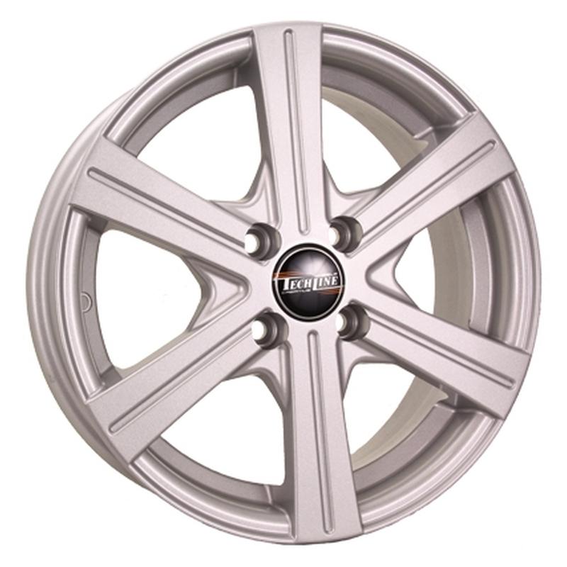 Литой колесный диск TechLine 544 S 6,0x15 5x100 ET38 D57,1