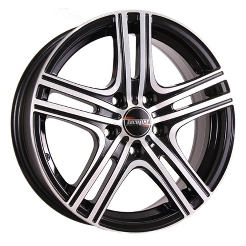 Литой колесный диск TechLine 626 BD 6,5x16 5x100 ET38 D67,1