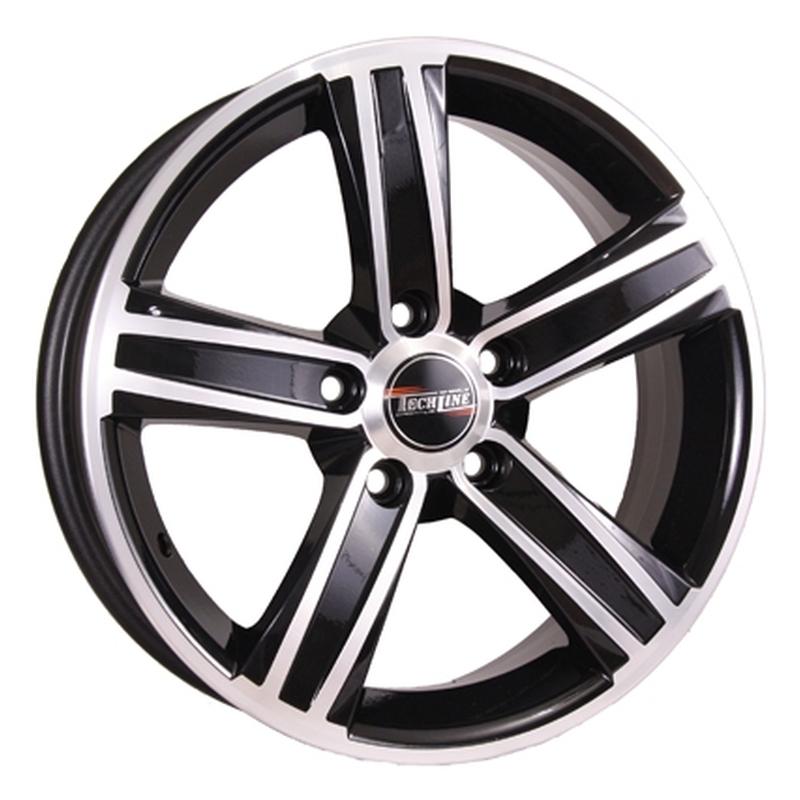 Литой колесный диск TechLine 629 BD 6,5x16 5x105 ET39 D56,6