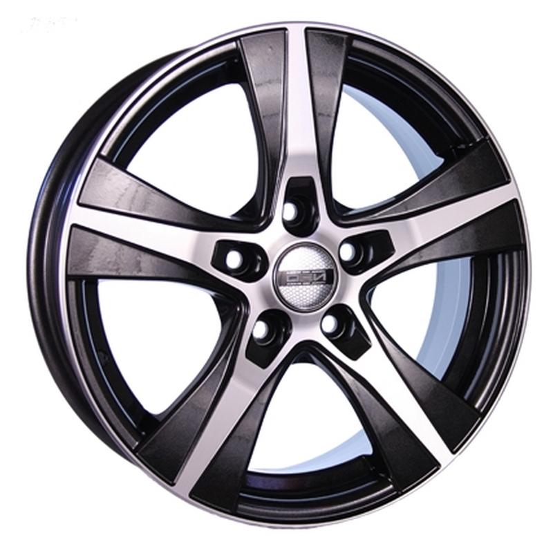 Литой колесный диск TechLine 643 BSD 6,5x16 5x112 ET46 D57,1