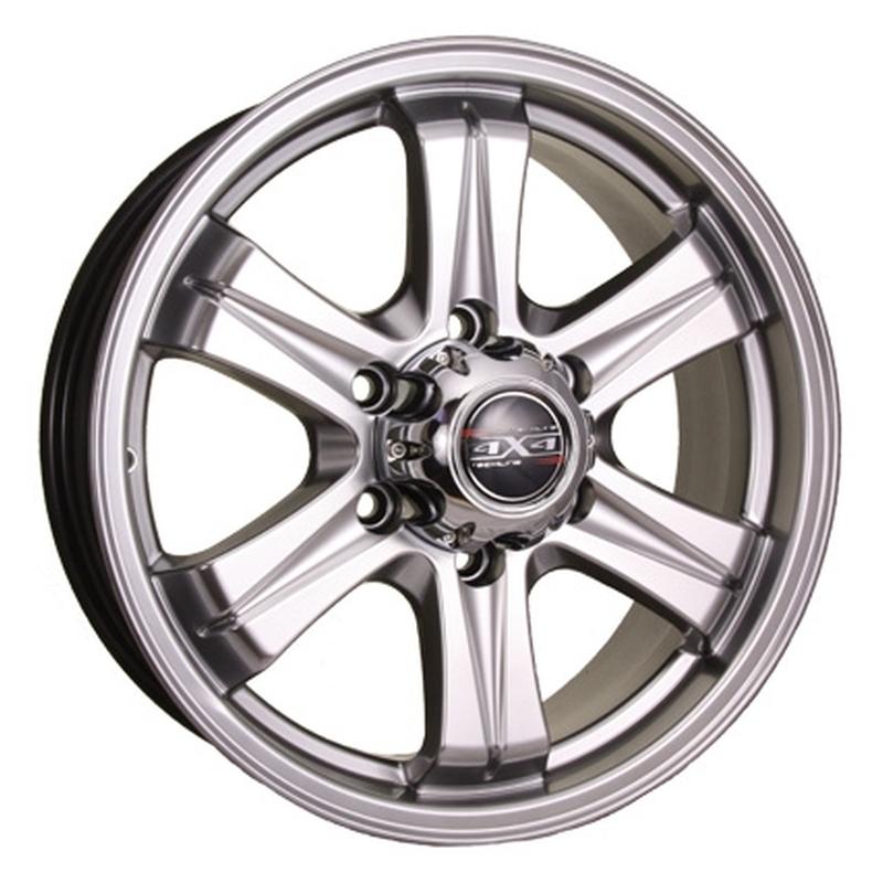 Литой колесный диск TechLine 722 HB 7,0x17 6x139,7 ET38 D100,1