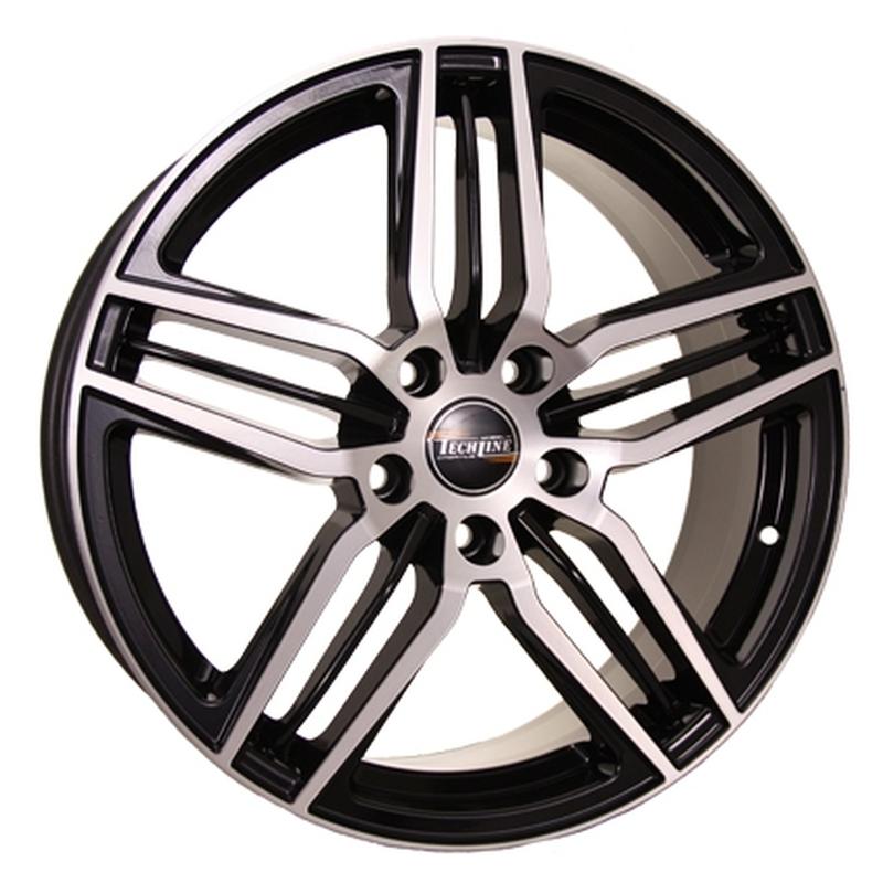 Литой колесный диск TechLine 806 BD 7,5x18 5x108 ET45 D67,1
