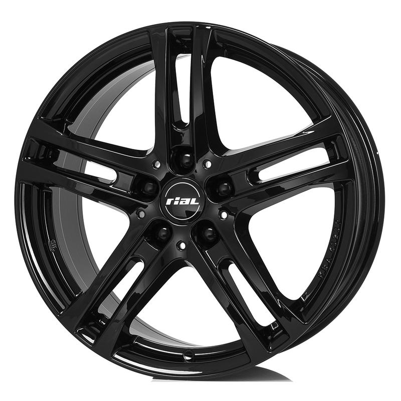 Литой колесный диск Rial Bavaro Diamond black 7,5x17 5x112 ET36 D70,1
