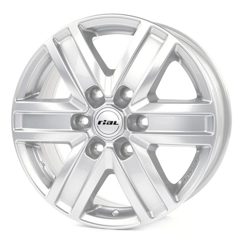 Литой колесный диск Rial Transporter 6 Polar silver 7,0x17 6x139,7 ET22 D106,1