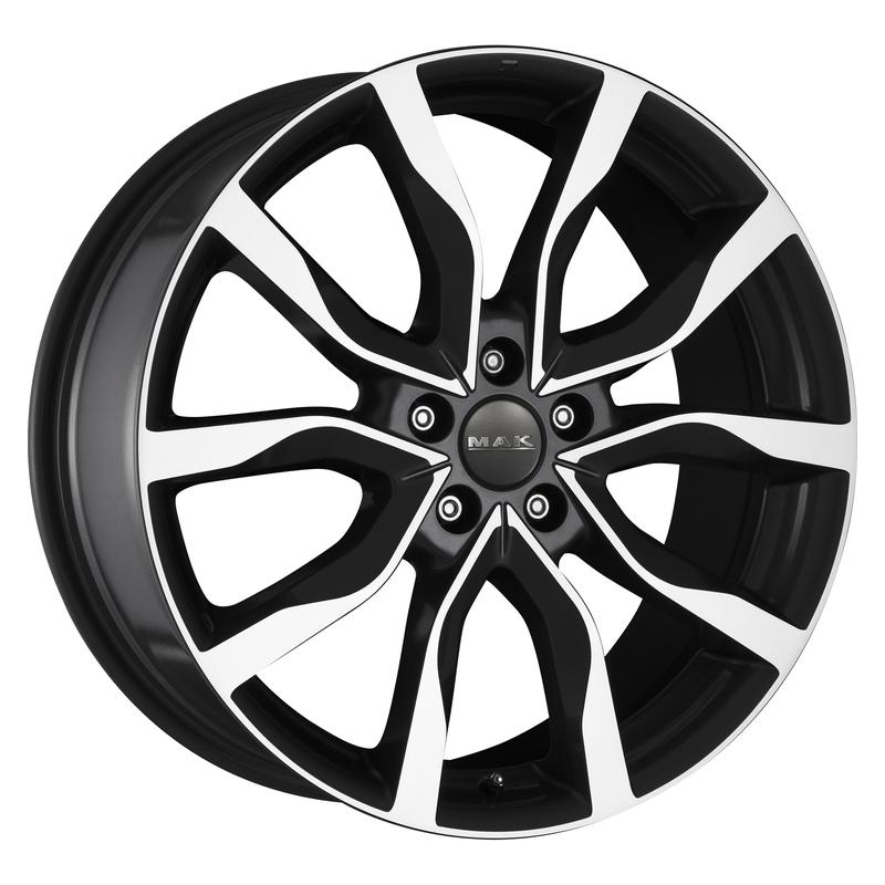 Литой колесный диск MAK Koln Black Mirror 9,5x20 5x130 ET50 D71,6