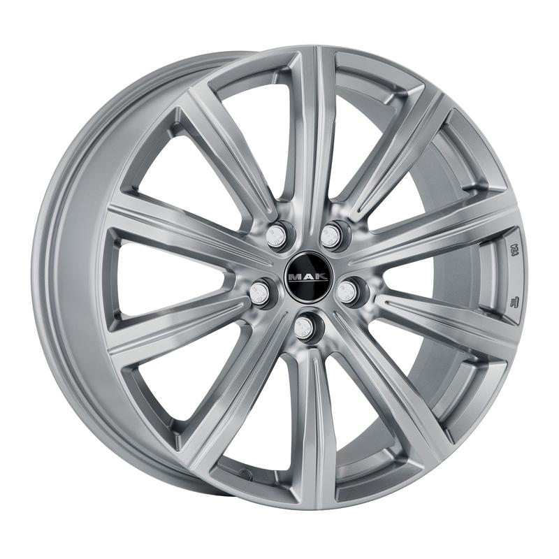Литой колесный диск MAK Birmingham Silver 8,5x20 5x112 ET28 D66,45