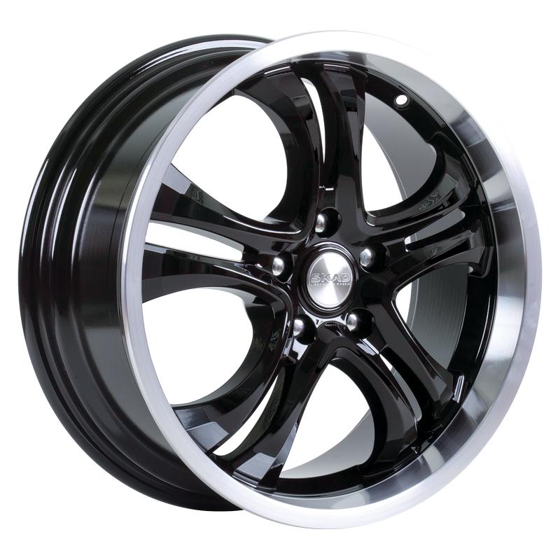 Литой колесный диск Skad Versailles Антрацит алмаз 7,5x18 5x120 ET34 D72,6
