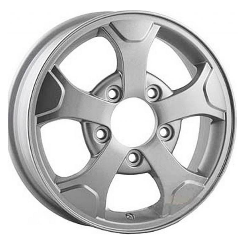 Литой колесный диск K&K КС657 4x4 сильвер 5,0x16 5x139,7 ET58 D98
