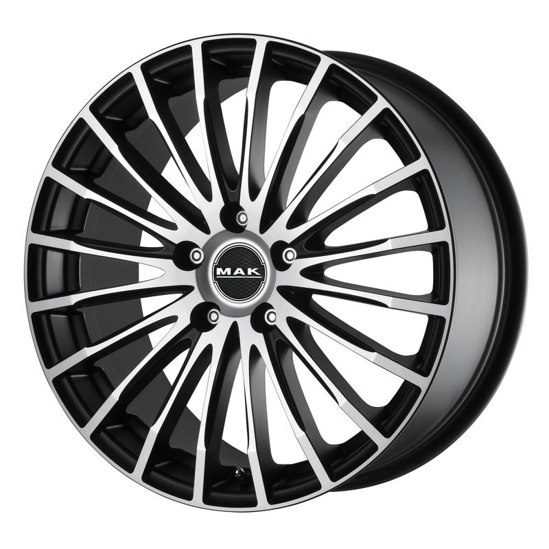 Литой колесный диск MAK Fatale Ice Black 8,0x18 5x112 ET30 D76