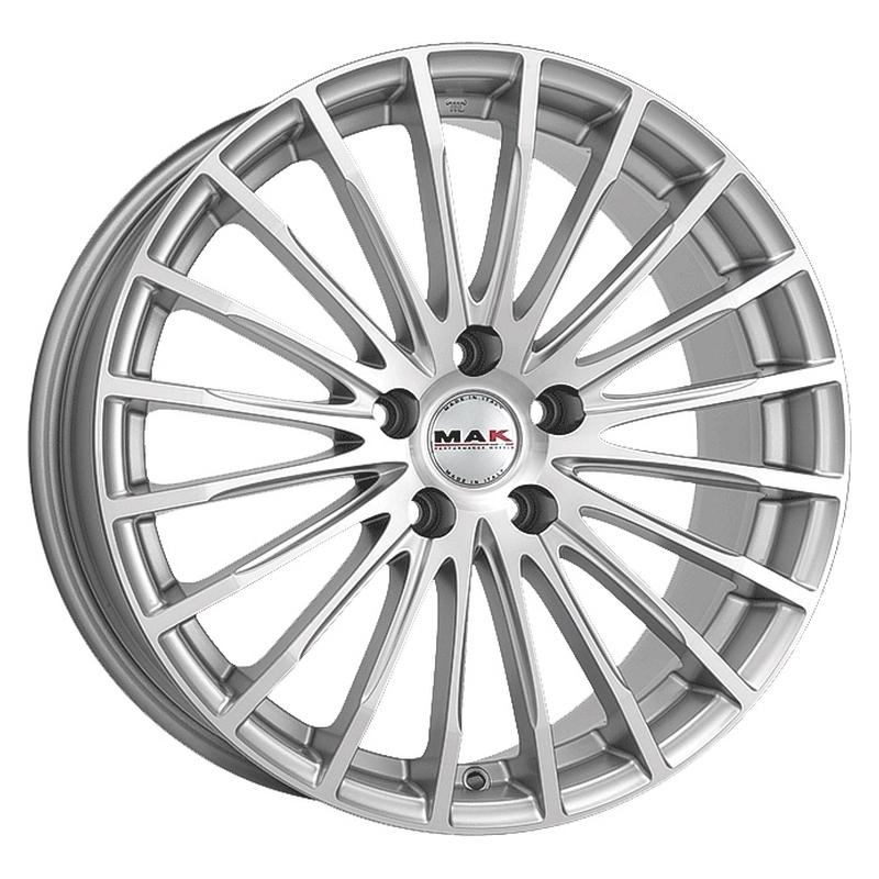 Литой колесный диск MAK Fatale Silver 7,5x17 5x108 ET45 D72