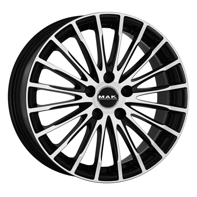 Литой колесный диск MAK Fatale White and Black 8,5x19 5x112 ET42 D76
