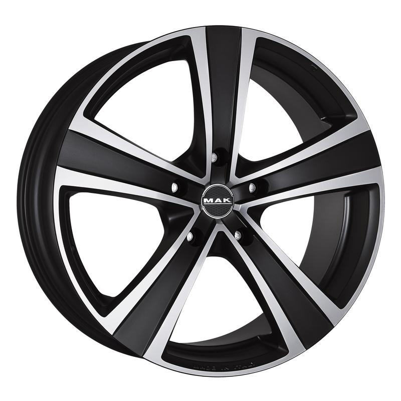 Литой колесный диск MAK Fuoco 5 Ice Black 8,0x17 5x127 ET38 D71,6
