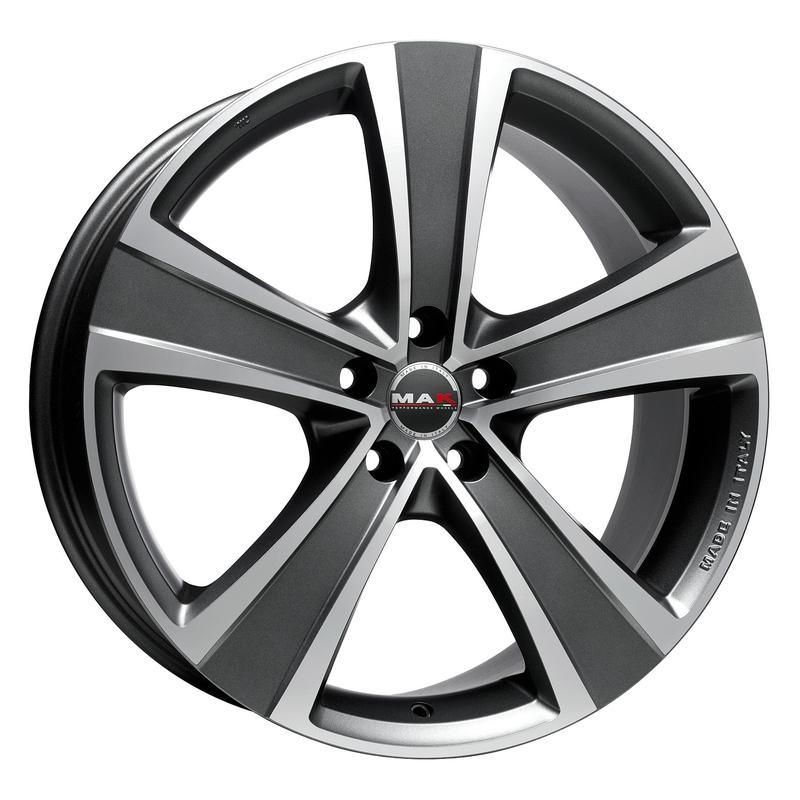 Литой колесный диск MAK Fuoco 5 Ice Titan 8,0x17 5x118 ET45 D71,1