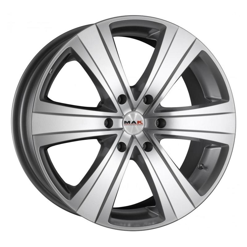 Литой колесный диск MAK Fuoco 6 Hyper Silver 7,5x17 6x114,3 ET30 D66,1