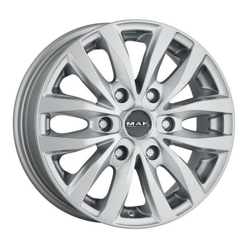 Литой колесный диск MAK Load 6 Silver 6,5x16 6x139,7 ET20 D106,1