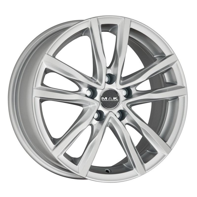 Литой колесный диск MAK Milano Silver 7,0x18 5x114,3 ET45 D76,1