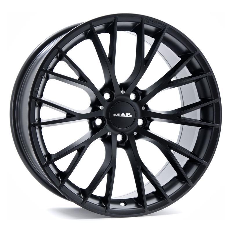 Литой колесный диск MAK Munchen Matt Black 8,5x20 5x108 ET42 D63,4