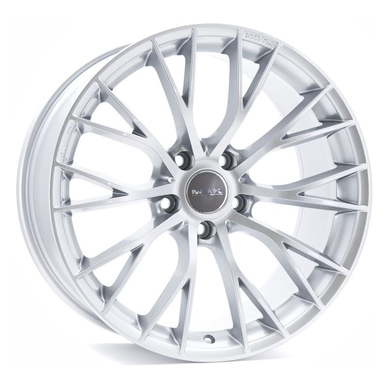 Литой колесный диск MAK Munchen Silver 8,5x20 5x108 ET42 D63,4