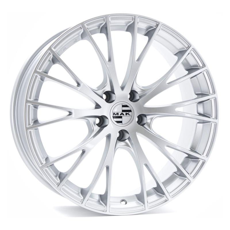Литой колесный диск MAK Rennen Silver 8,0x19 5x112 ET21 D66,6
